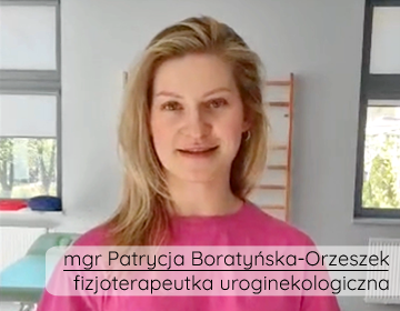 Fizjoterapeutka urologiczna Patrycja Boratyńska-Orzeszek
